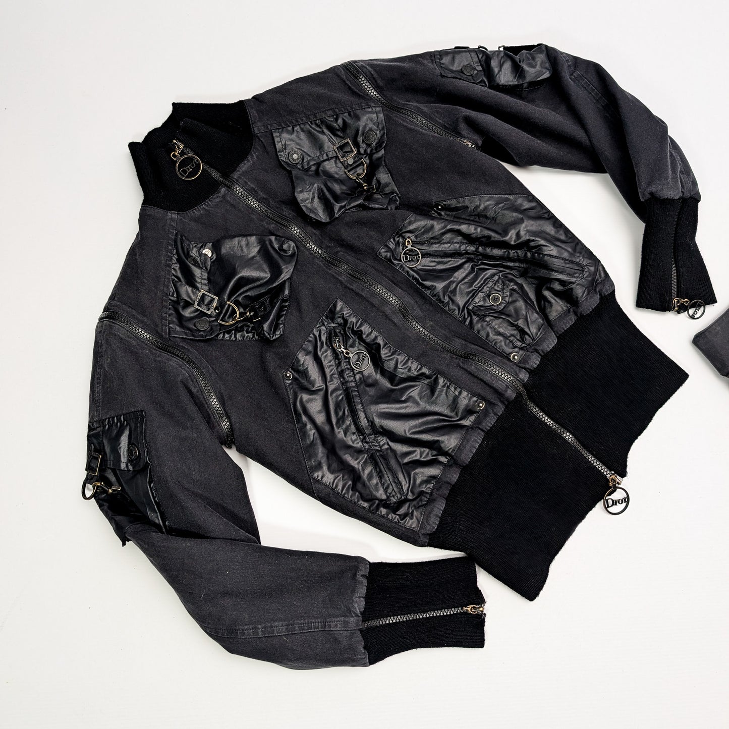 Dior by Galliano Cargo Pant and Jacket Set Golf S/S 2004 Collection - M