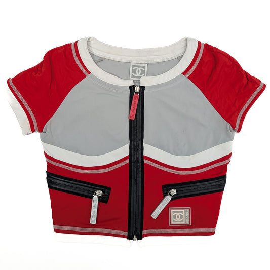 Chanel S/S 2005 Neoprene Top