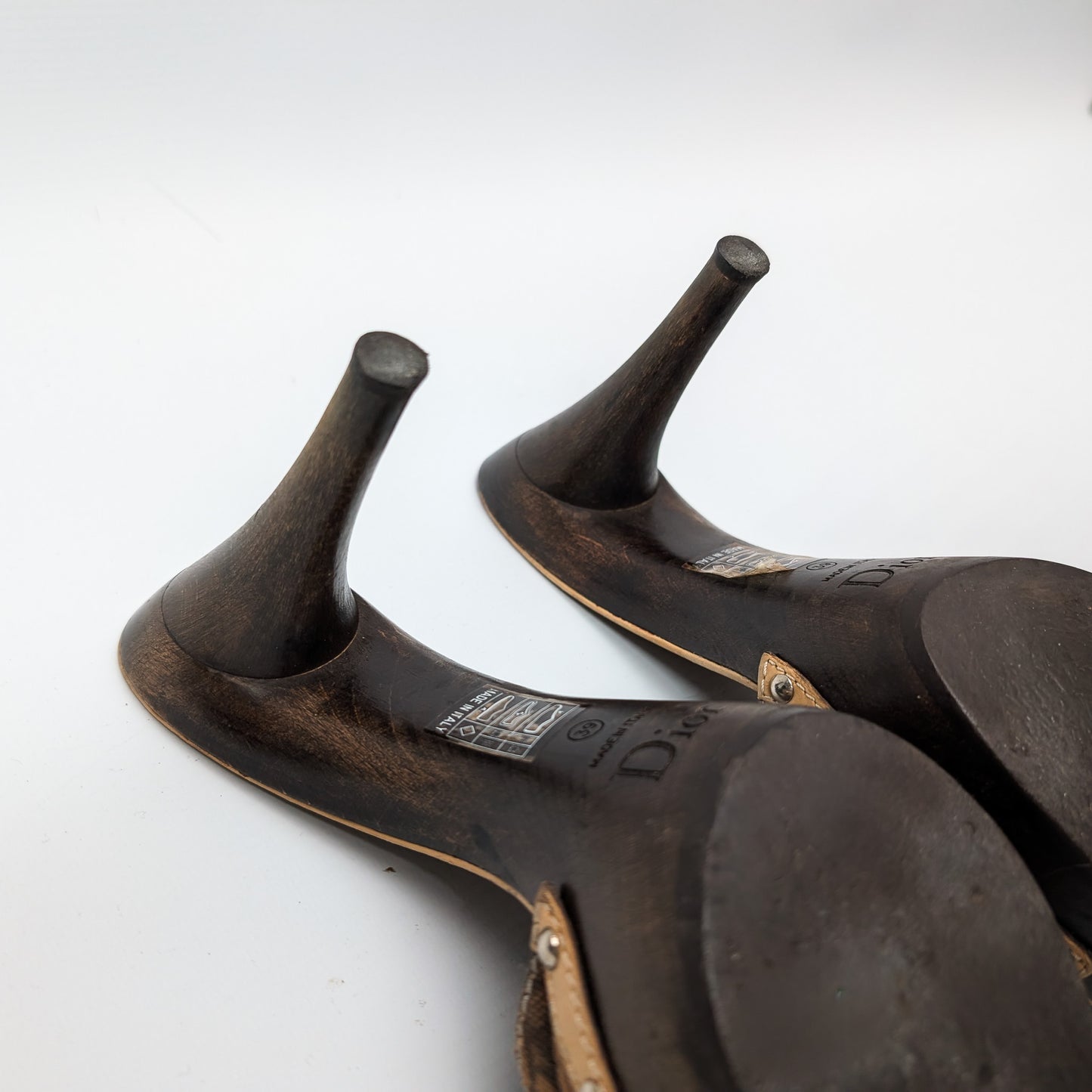 Dior Monogram Mules - EU39|6UK|8US