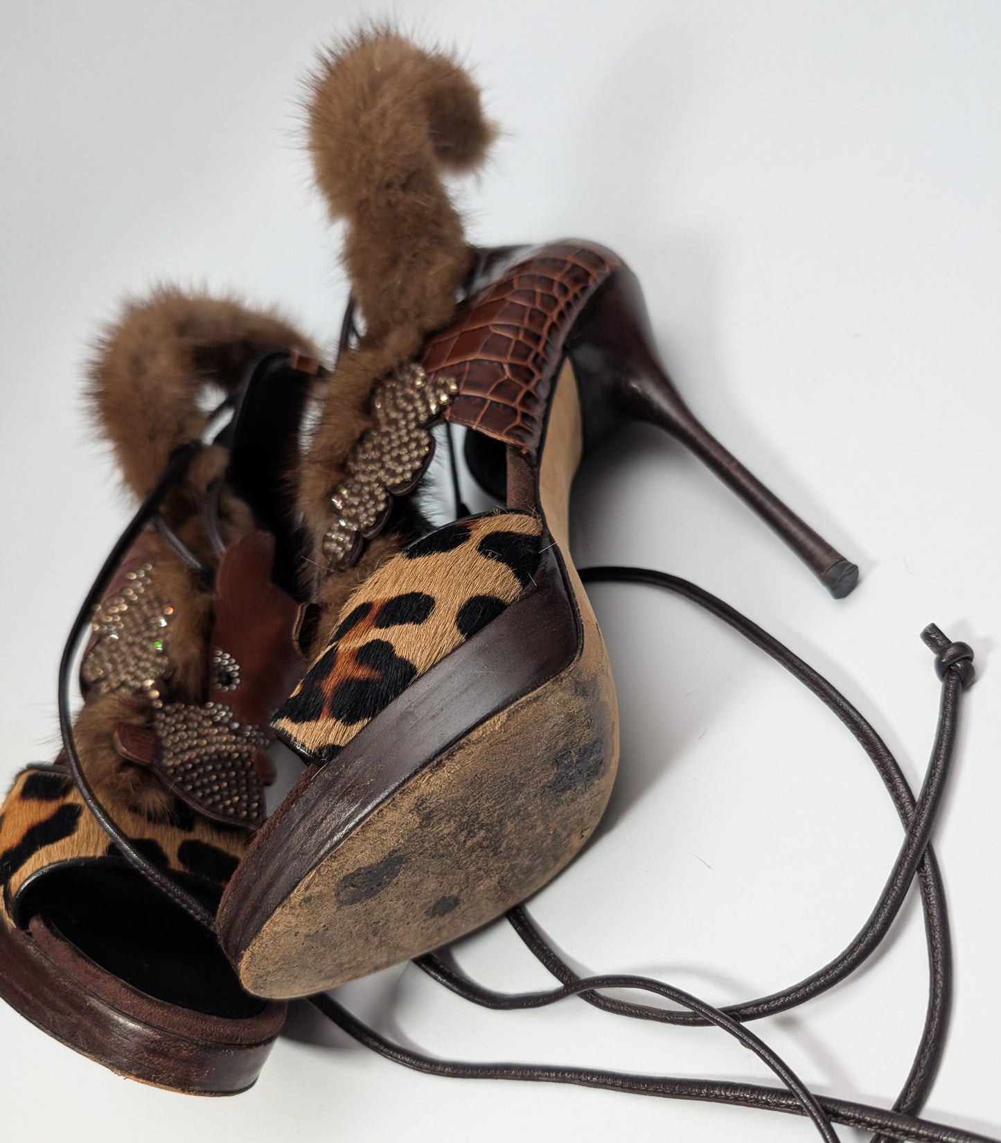 Dsquared2 "Squirrel" Sandals - EU38.5|UK5.5|US7.5