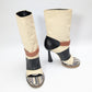 Balenciaga S/S 2010 Peep Toe Ankle Boots - EU37|UK4|US6