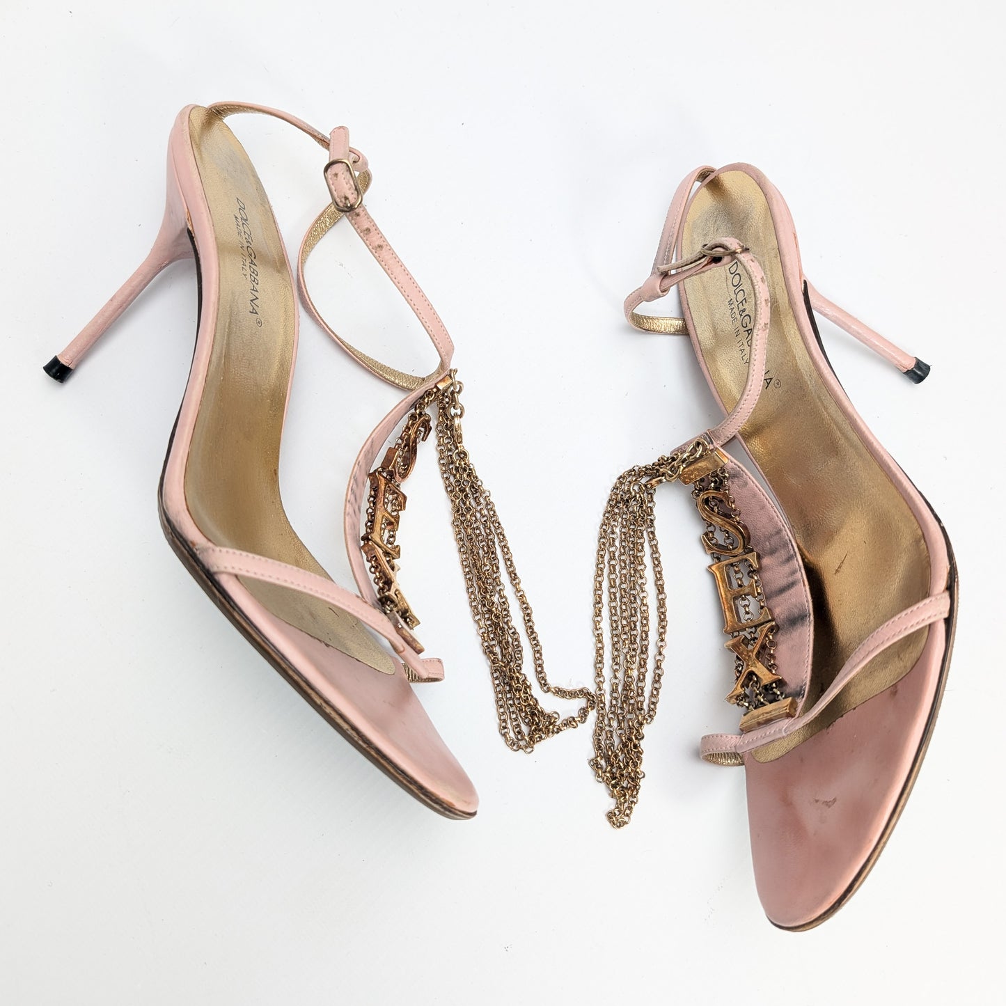 Dolce & Gabbana "Sex" Sandals - EU39|6UK|8US