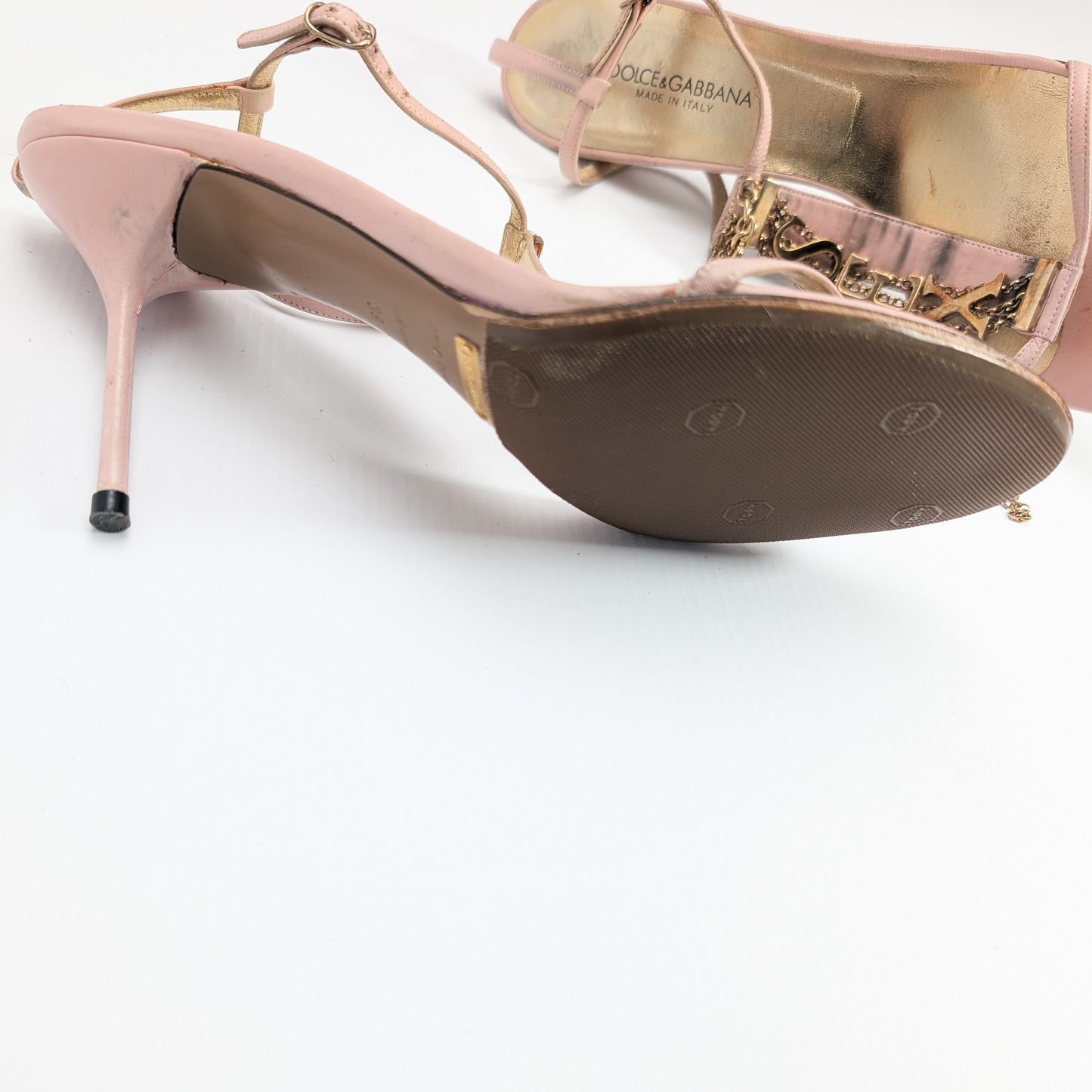 Dolce & Gabbana "Sex" Sandals - EU39|6UK|8US