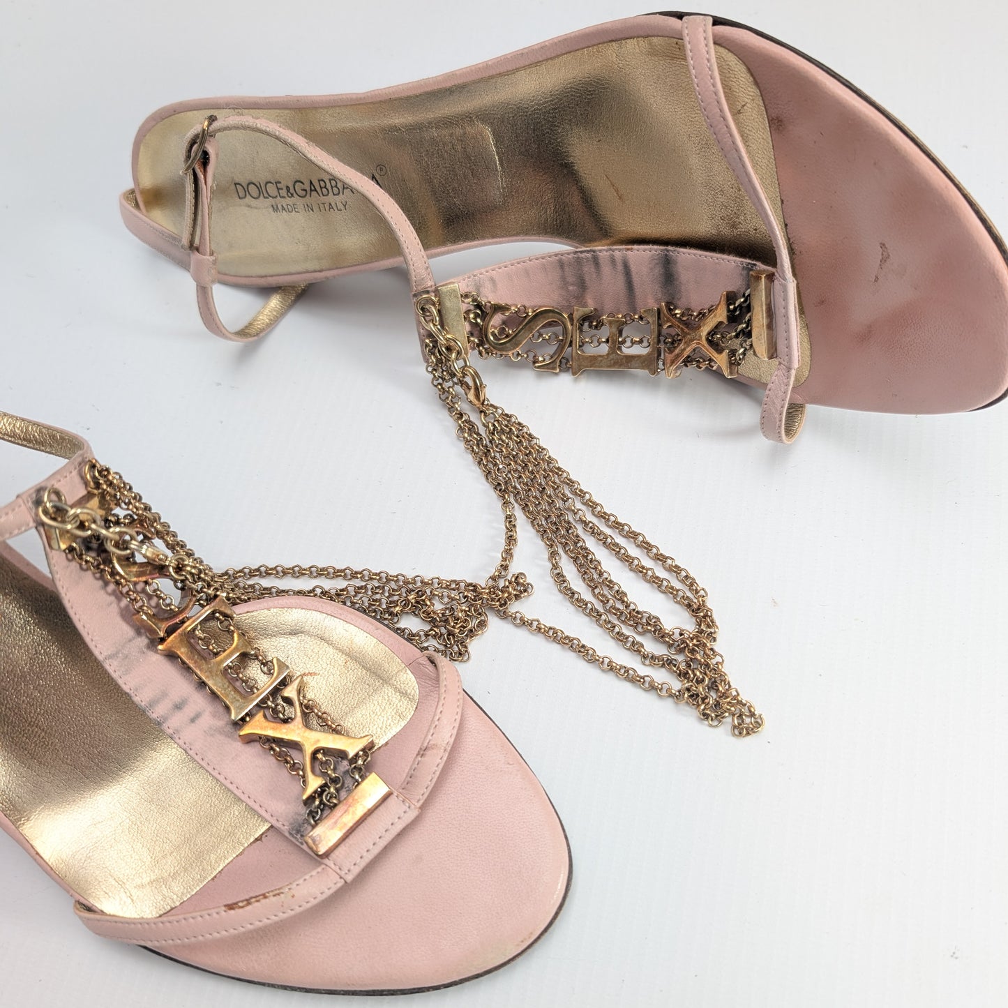 Dolce & Gabbana "Sex" Sandals - EU39|6UK|8US