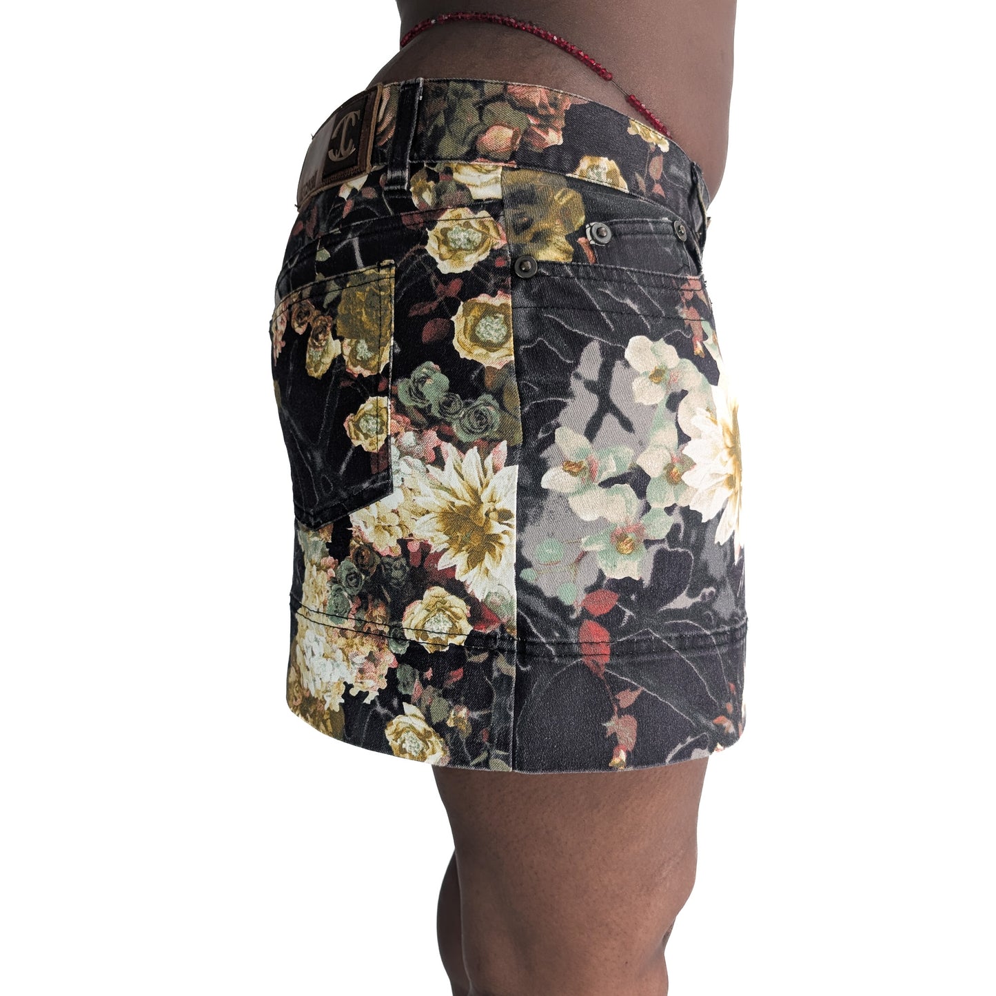 Roberto Cavalli floral print skirt - XL