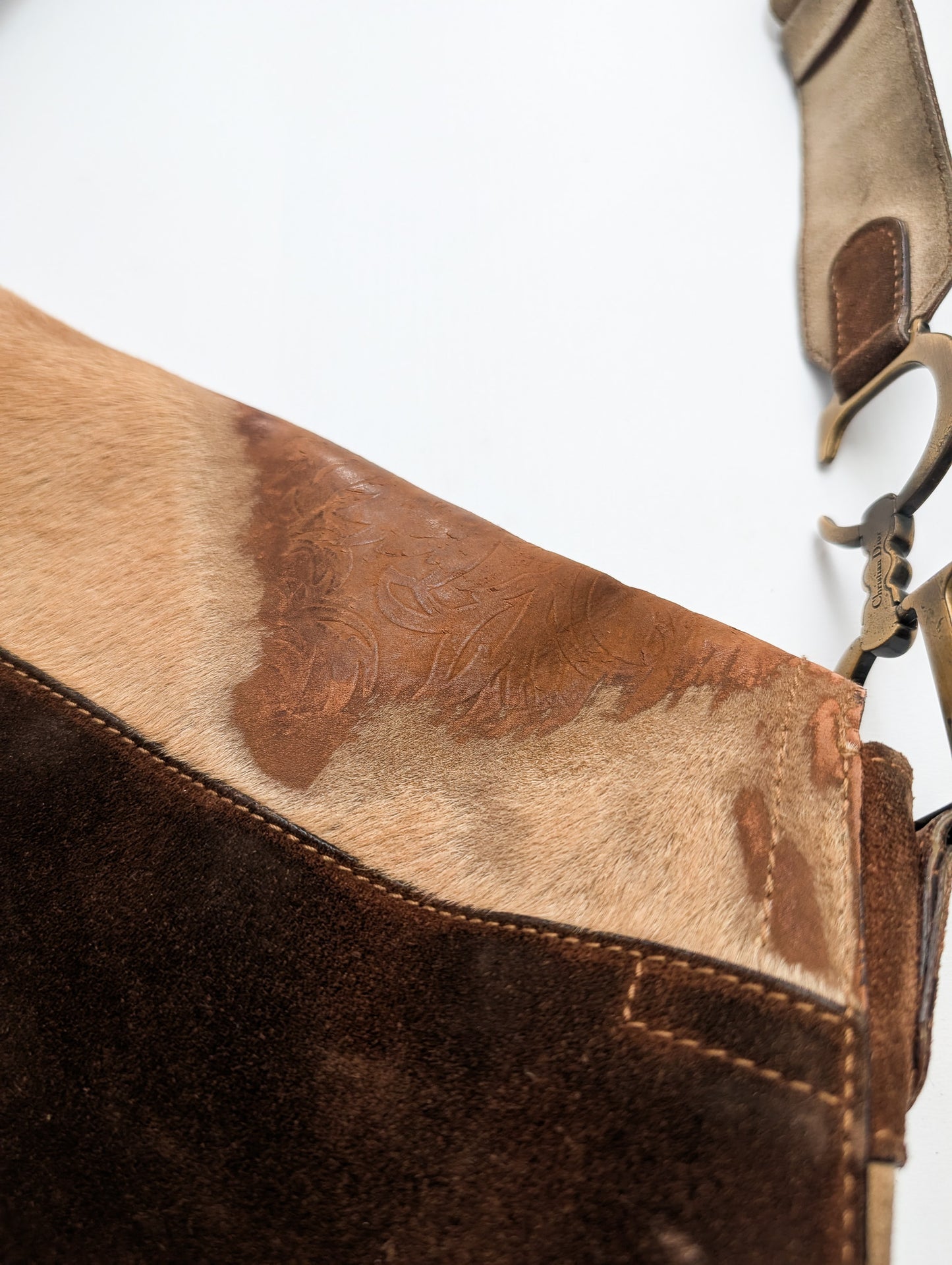 Dior Saddle shoulder bag by Galliano S/S 2002