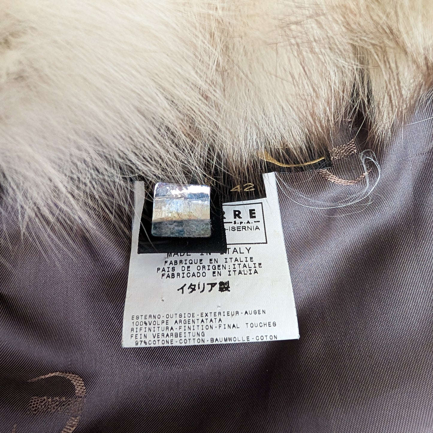 Roberto Cavalli fur jacket