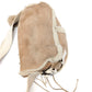 John Galliano Suede and Fur Bag