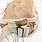 John Galliano Suede and Fur Bag