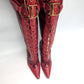 Dior by Galliano Fall 2000 buckle boots - EU39|UK6|US8