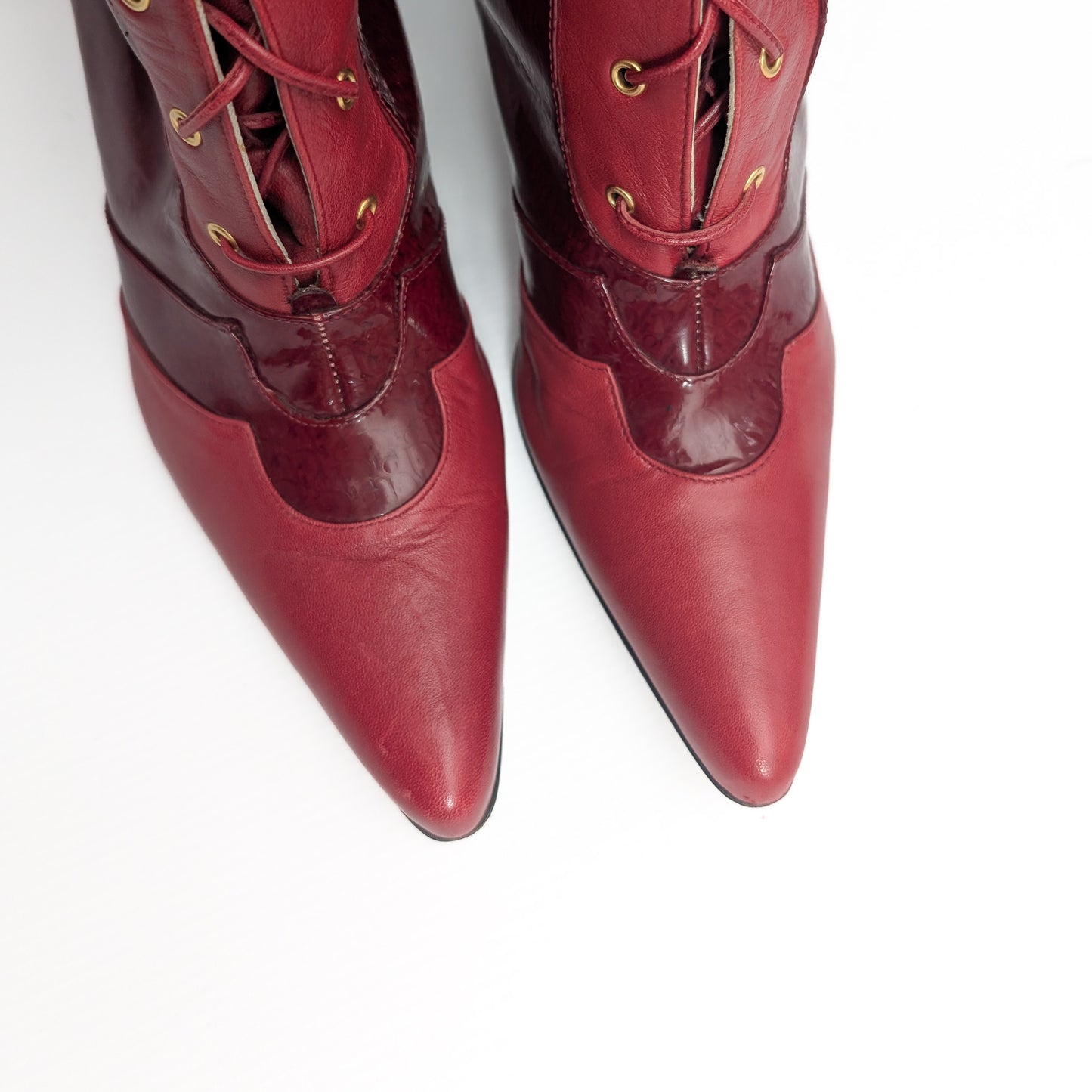 Dior by Galliano Fall 2000 buckle boots - EU39|UK6|US8