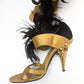 Prada "gold" sandals - EU36|UK3|US5
