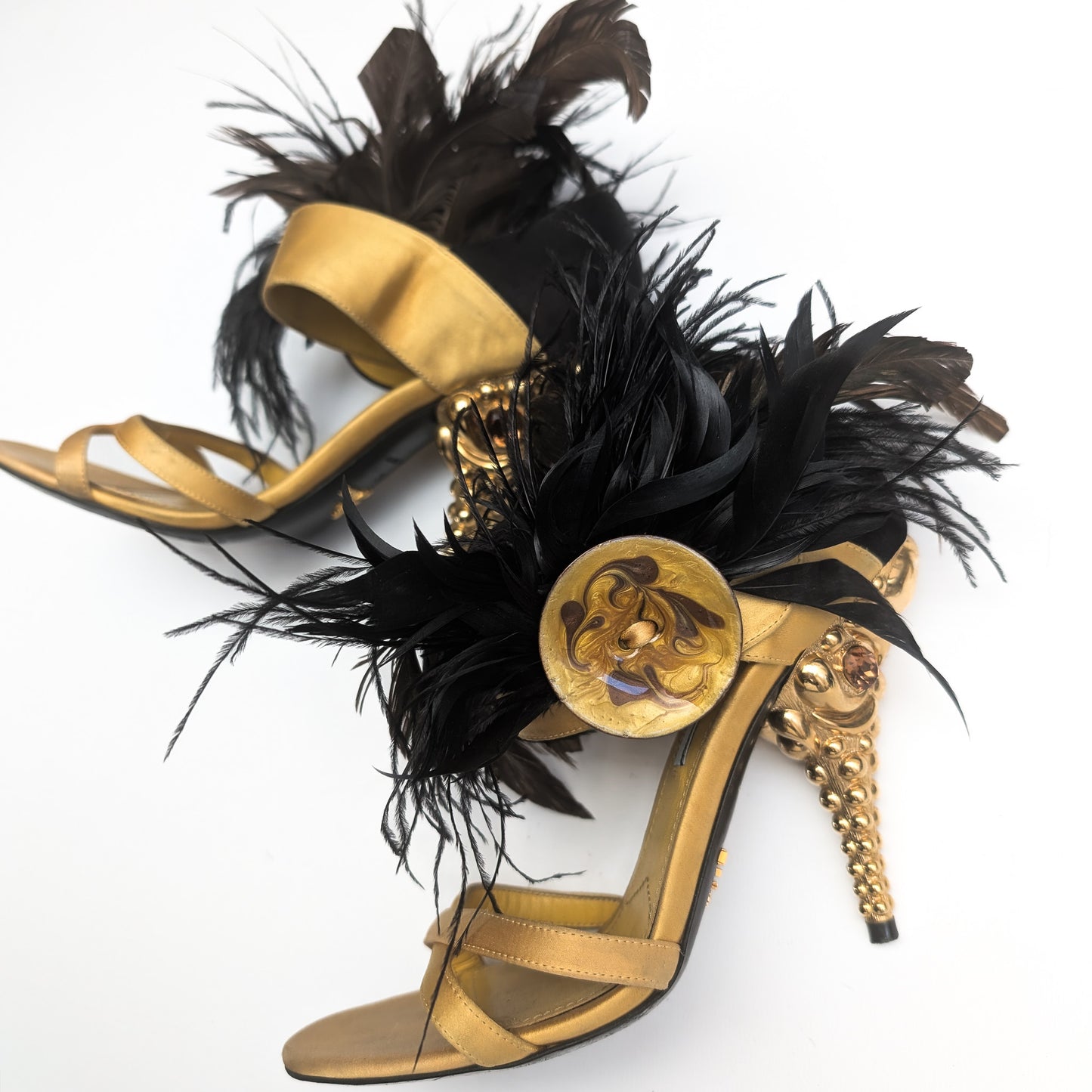 Prada "gold" sandals - EU36|UK3|US5