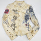 Roberto Cavalli "tattoo" jacket S/S 2003 - M