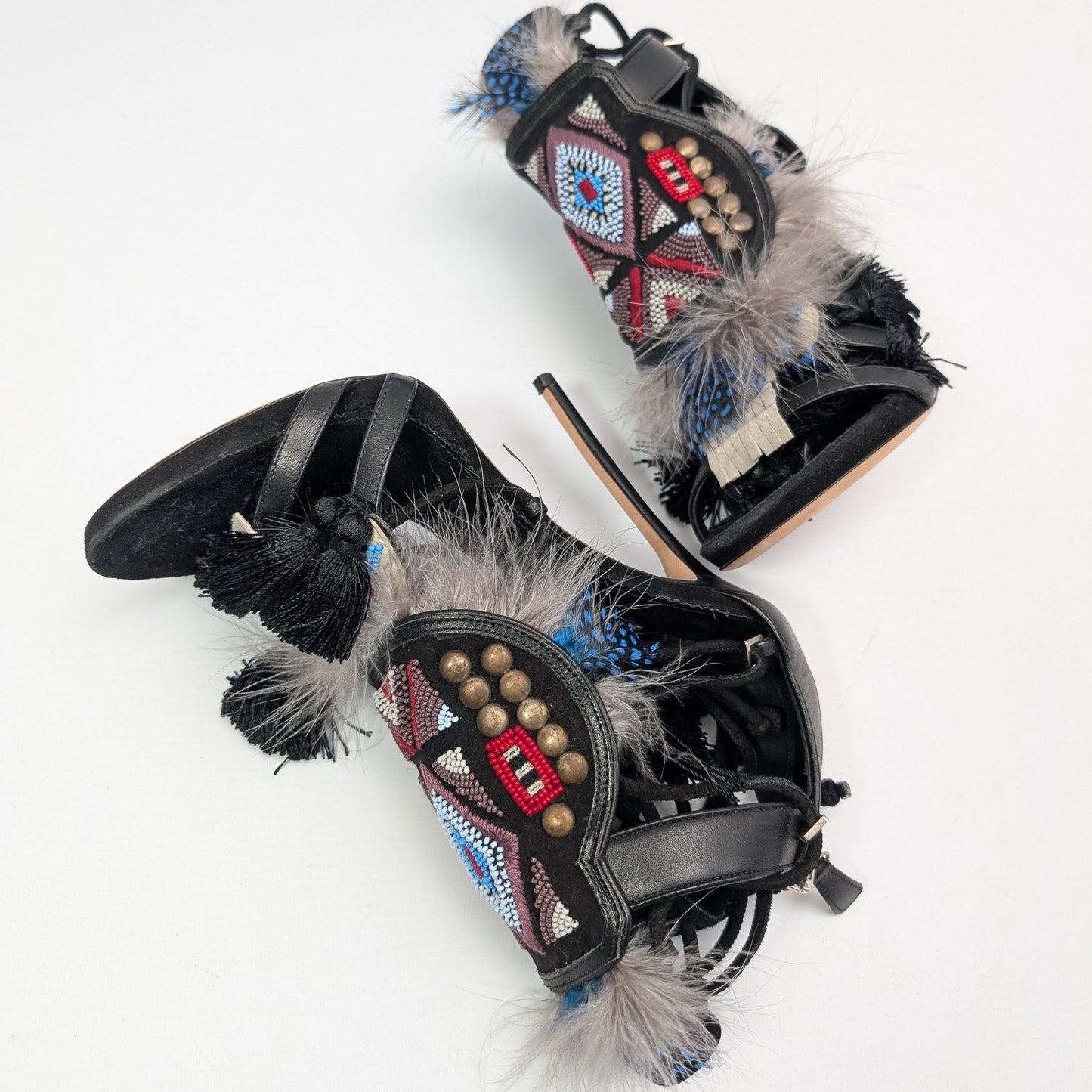 Black "Eskimo" Sandals Dsquared2 F/W 2015 - EU39|6UK|8US