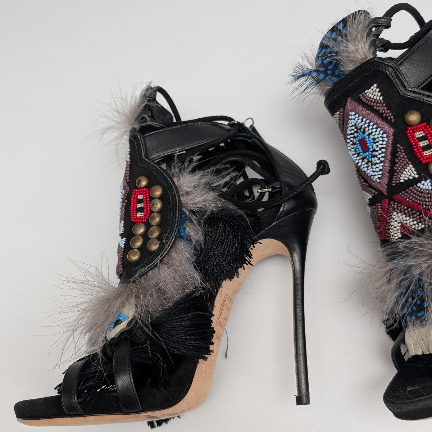 Black "Eskimo" Sandals Dsquared2 F/W 2015 - EU39|6UK|8US