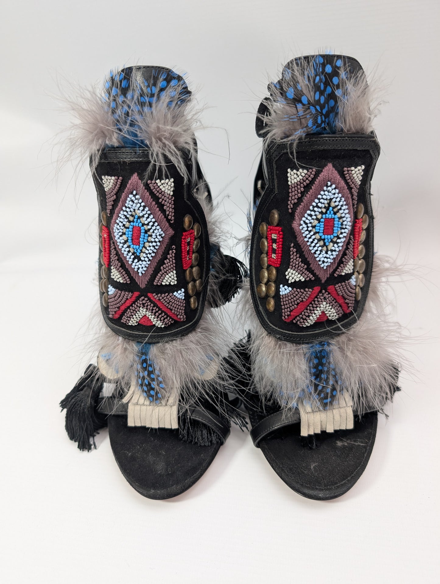 Black "Eskimo" Sandals Dsquared2 F/W 2015 - EU39|6UK|8US