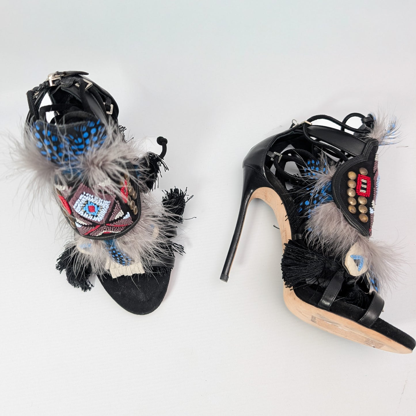 Black "Eskimo" Sandals Dsquared2 F/W 2015 - EU39|6UK|8US