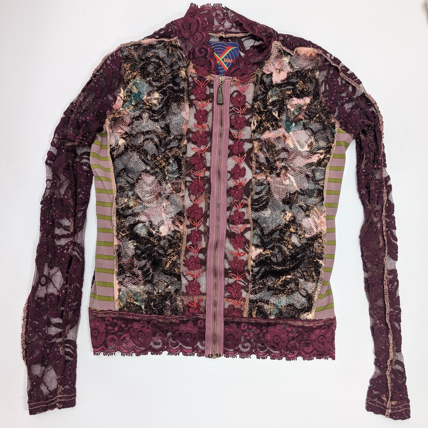 Vintage long-sleeved top