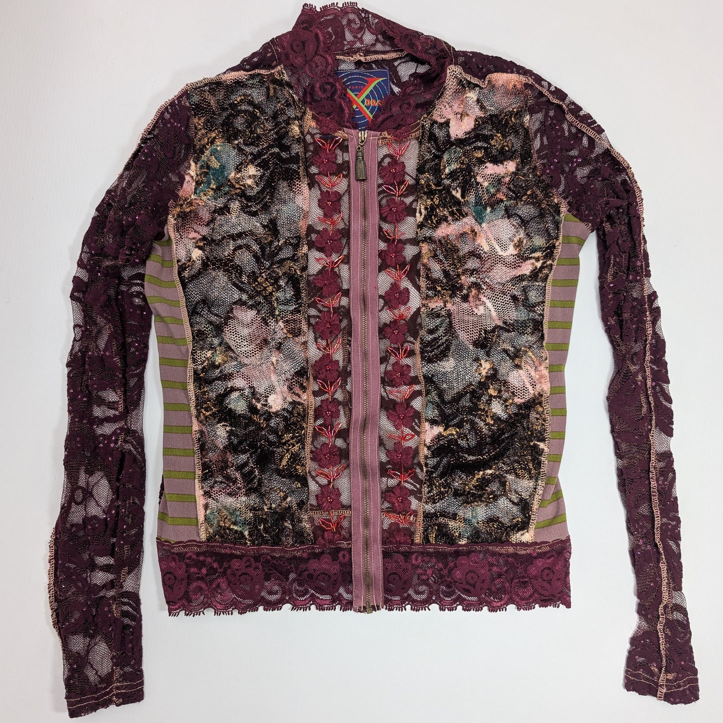 Vintage long-sleeved top