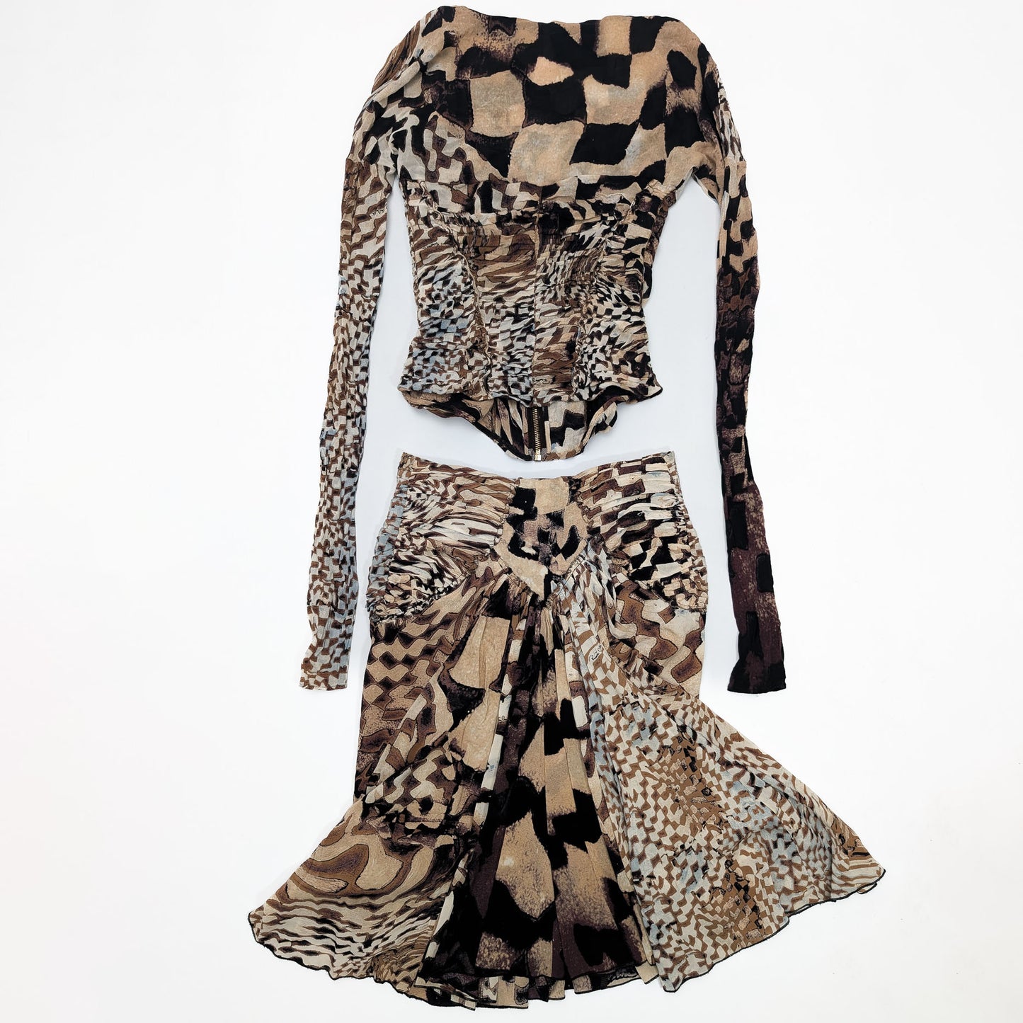Roberto Cavalli Skirt Set