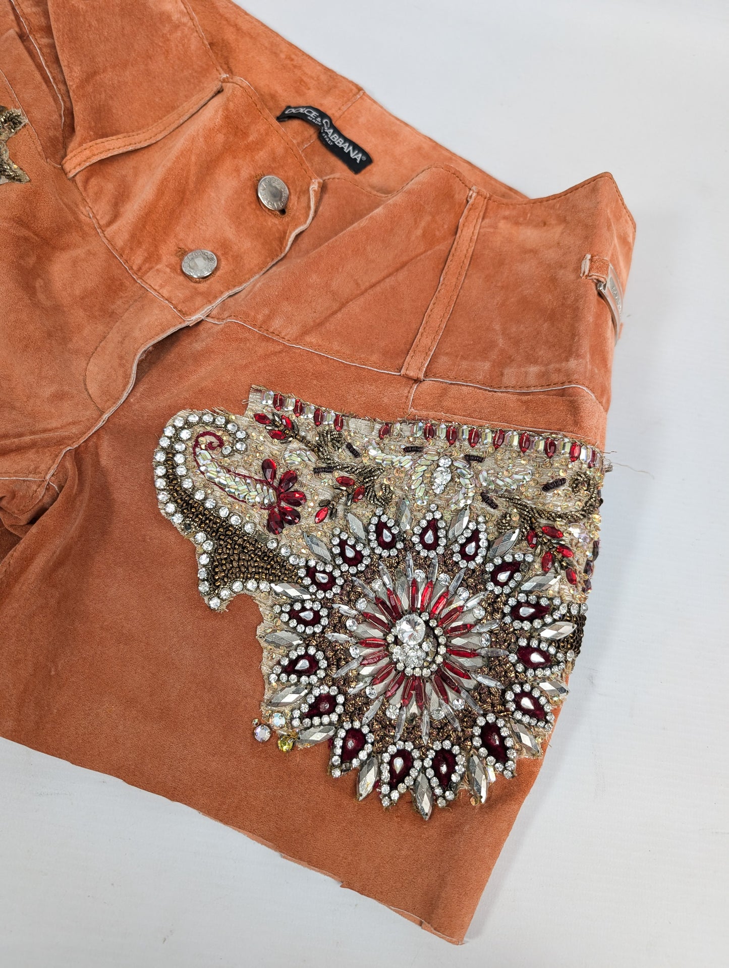 Dolce &amp; Gabbana suede shorts - M