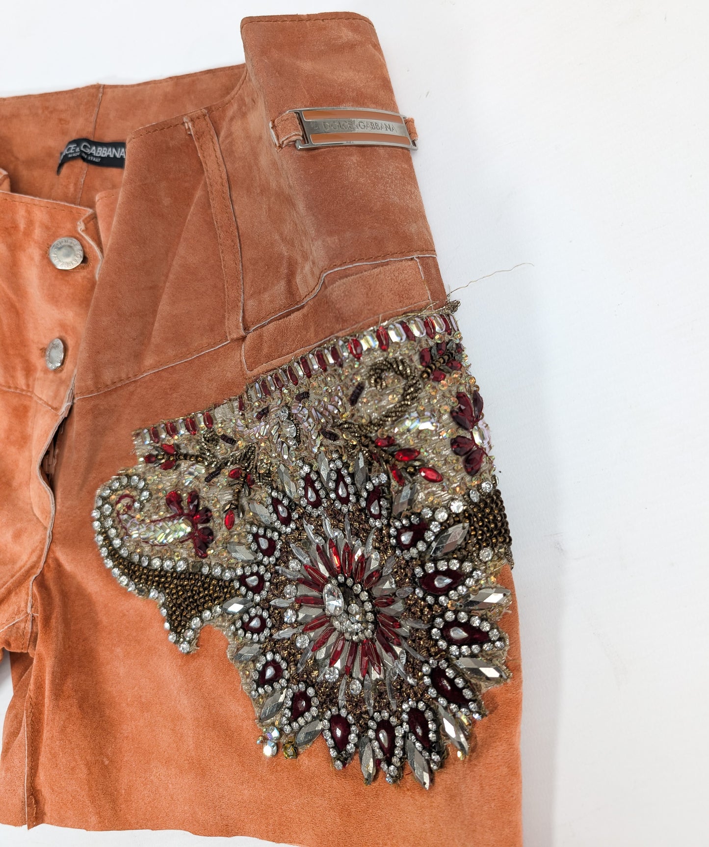 Dolce &amp; Gabbana suede shorts - M