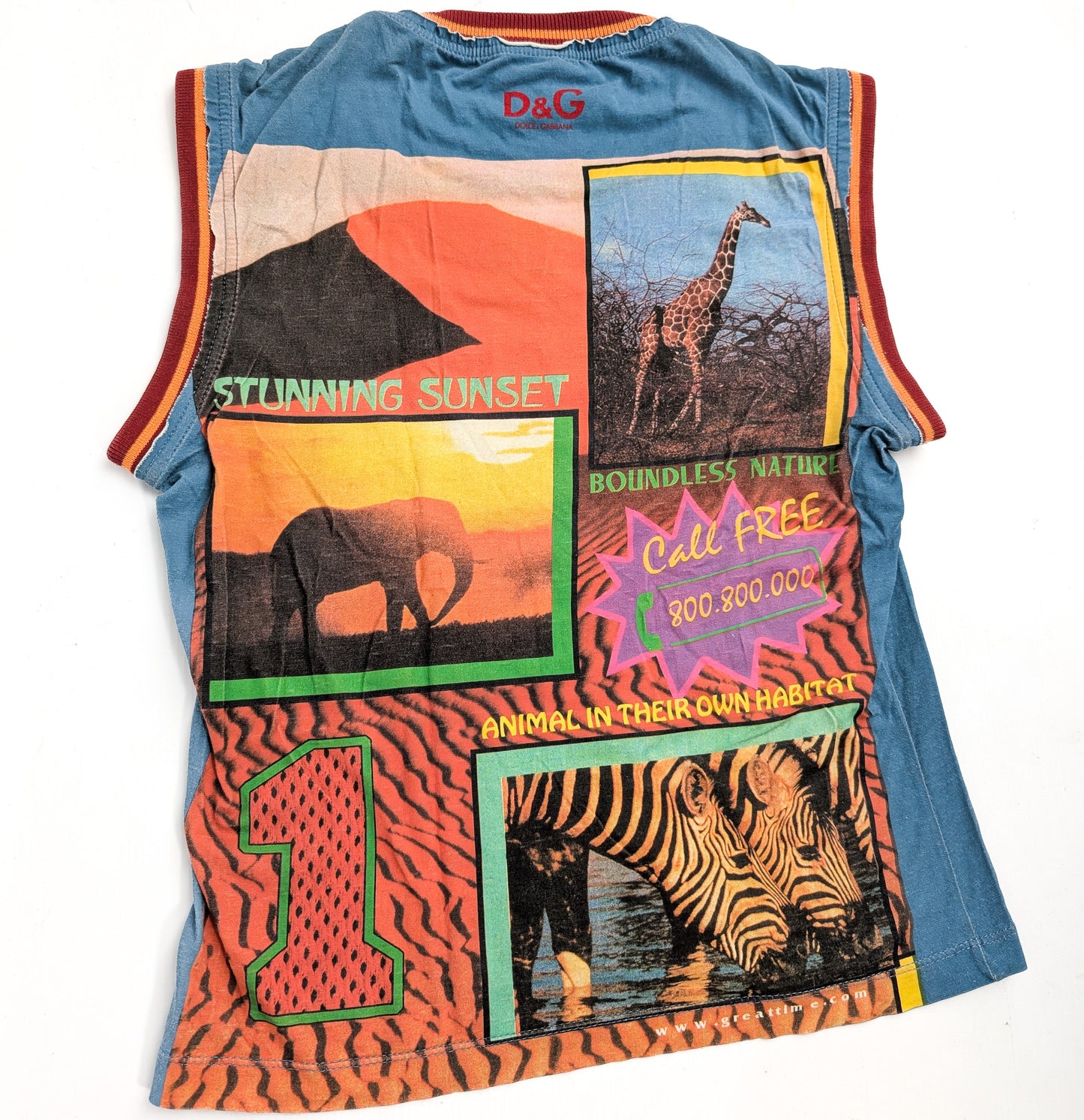 Dolce & Gabbana "Safari" tank top - M