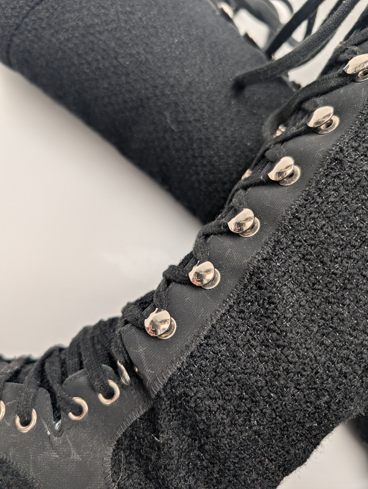 Chanel F/W 2014 tweed sport boots - EU39|UK6|US8