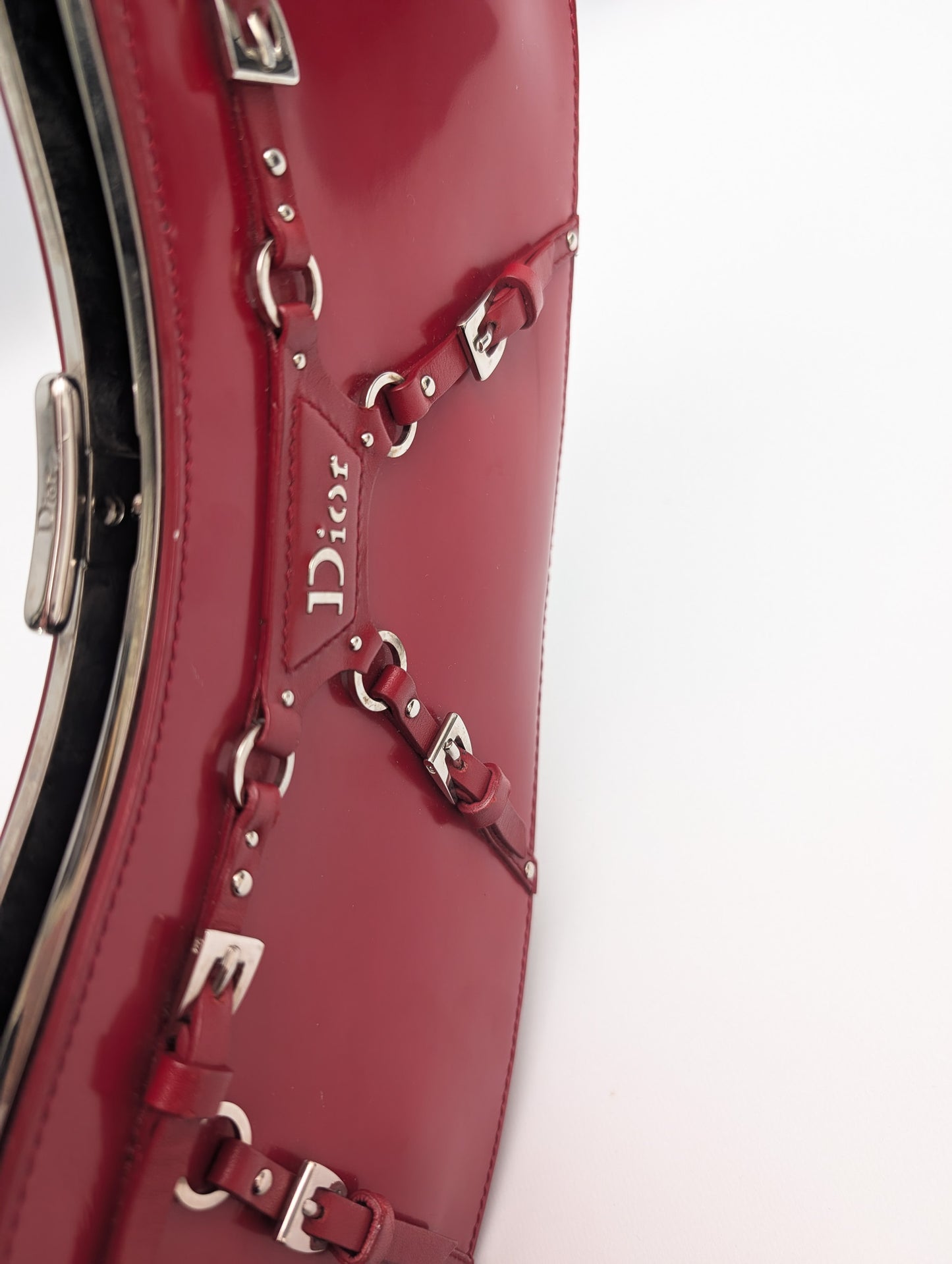 Dior Bondage Red Handbag by Galliano - A/W 2003