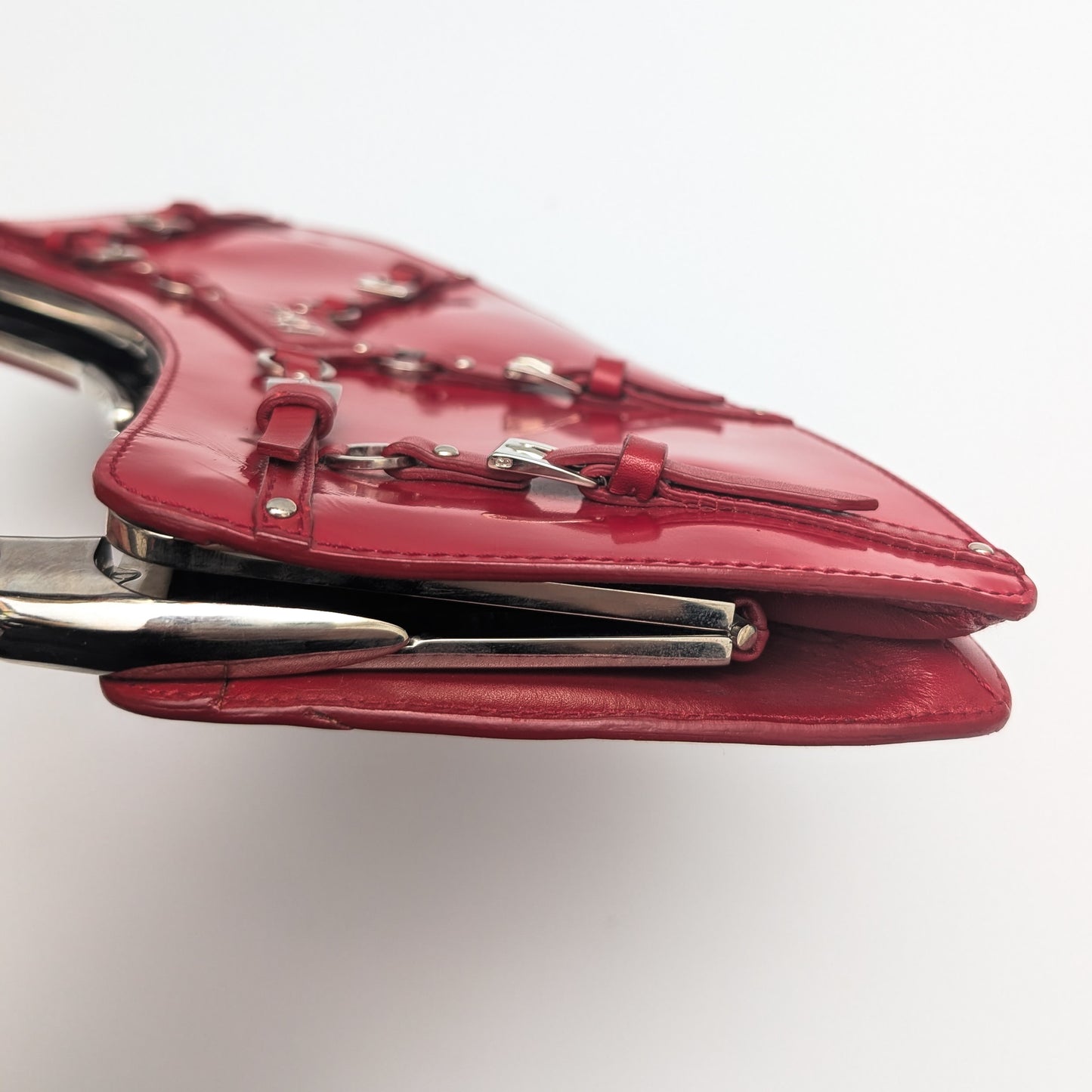 Dior Bondage Red Handbag by Galliano - A/W 2003