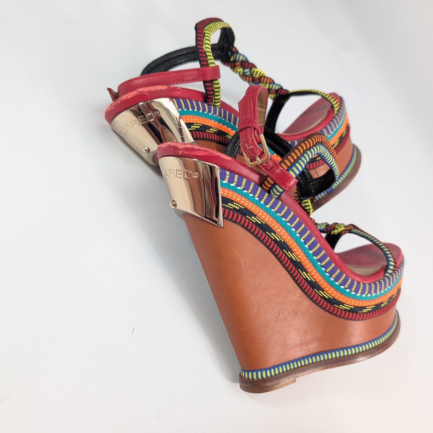 Dsquared2 Wedge Sandals - EU37|UK4|US6