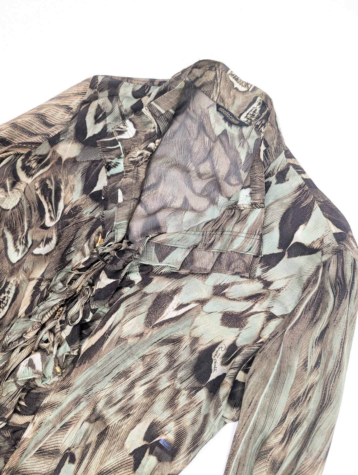 Roberto Cavalli silk shirt