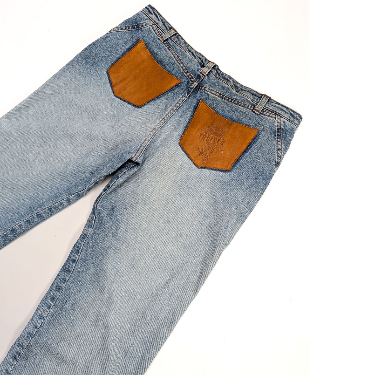 Cavalli "Tattoo" Jeans - M