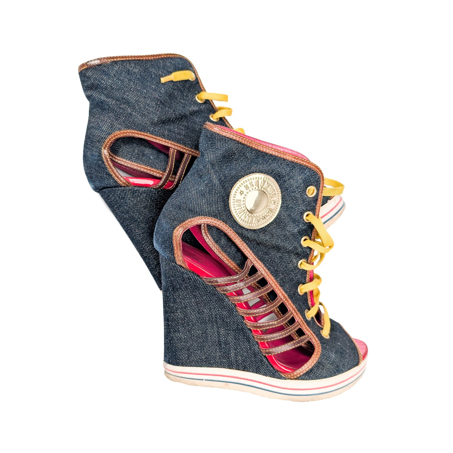 Dsquared2 Wedge Sandals - EU37|4UK|6US