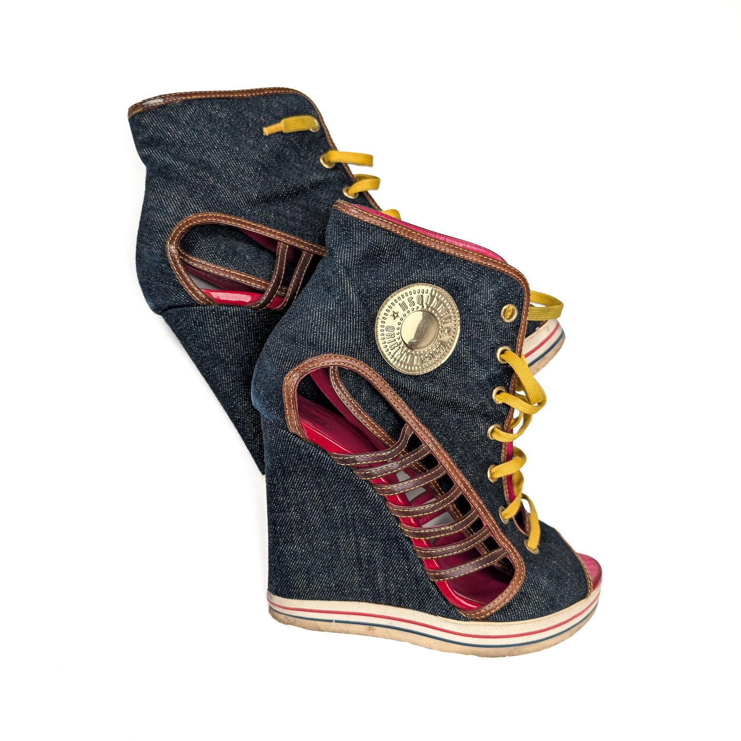 Dsquared2 Wedge Sandals - EU37|4UK|6US