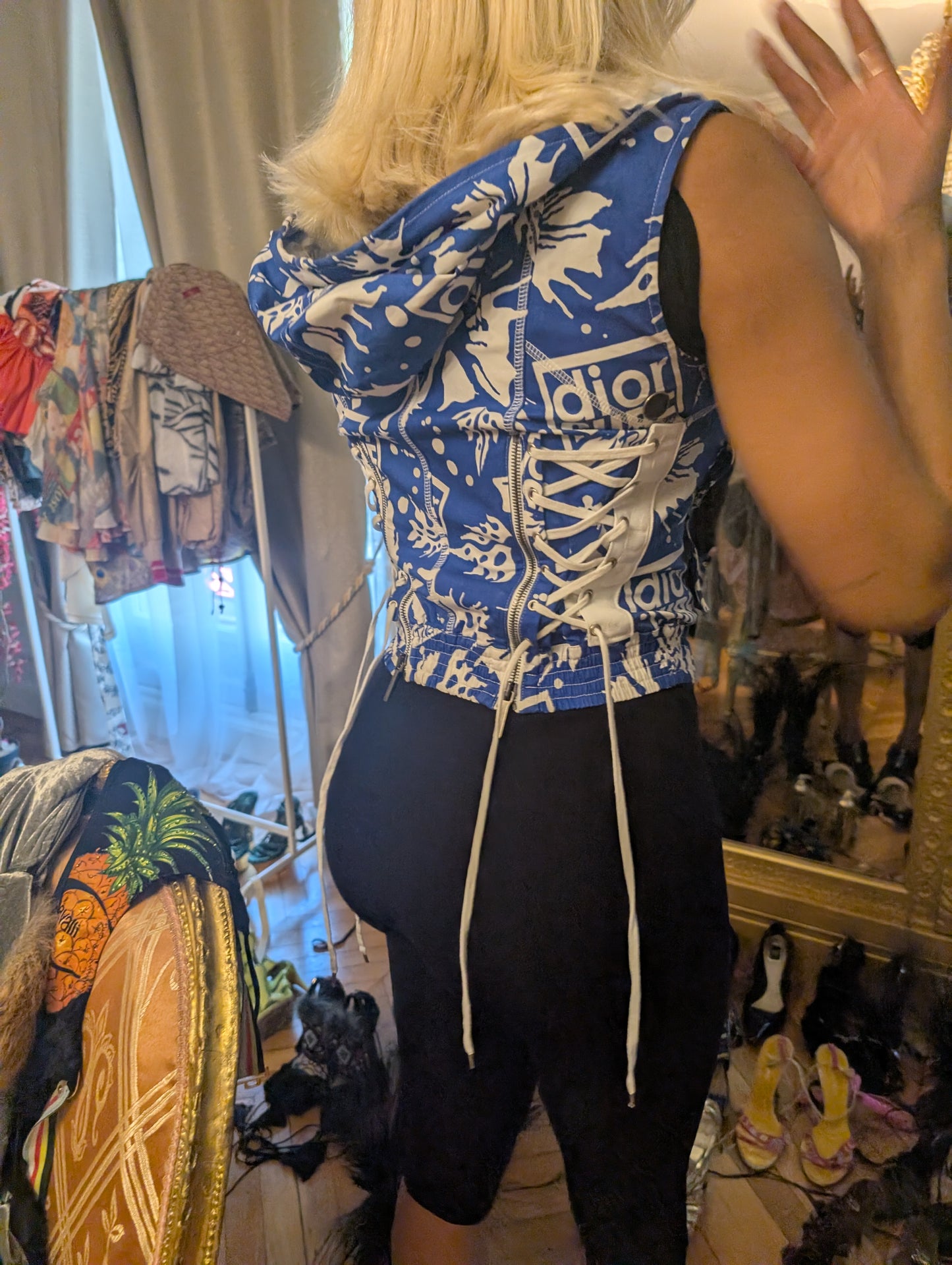Dior by Galliano "Surf" S/S2004 Sleeveless Jacket