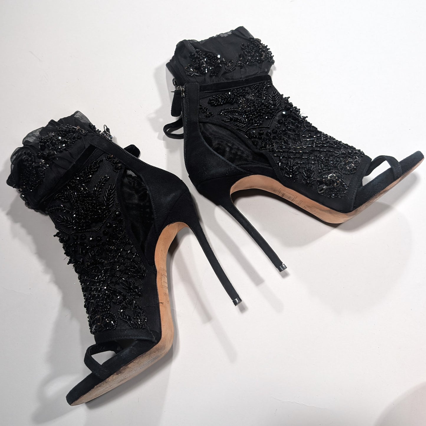 Dsquared2 Embellished Sandals - EU37|UK4|US6