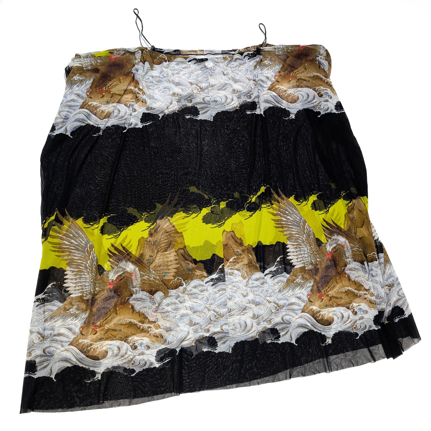 Jean-Paul Gaultier eagle print dress