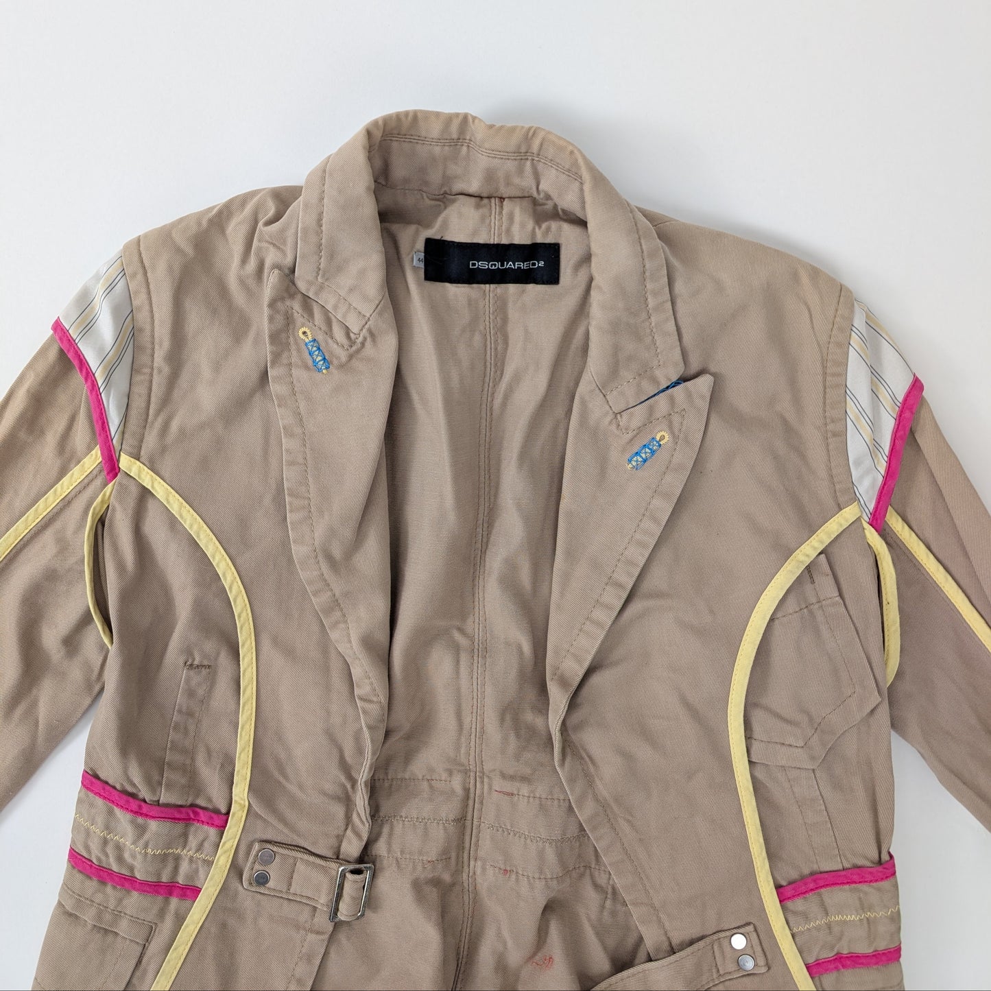 Dsquared2 S/S 2005 jacket and capri pants set - L