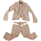 Dsquared2 S/S 2005 jacket and capri pants set - L