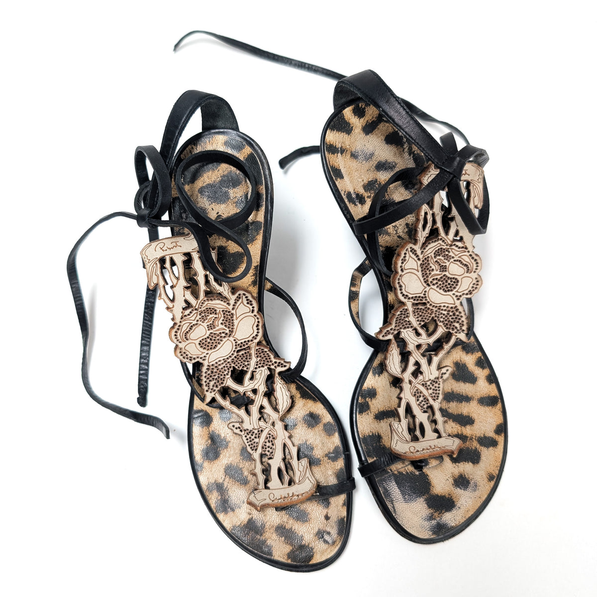Roberto Cavalli S/S 2003 Sandals - EU37|UK4|US6