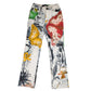Roberto Cavalli "Butterfly" trousers - M