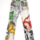 Roberto Cavalli "Butterfly" trousers - M