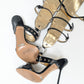 Dolce & Gabbana Studded High-Top Sandals - EU39|UK6|US8