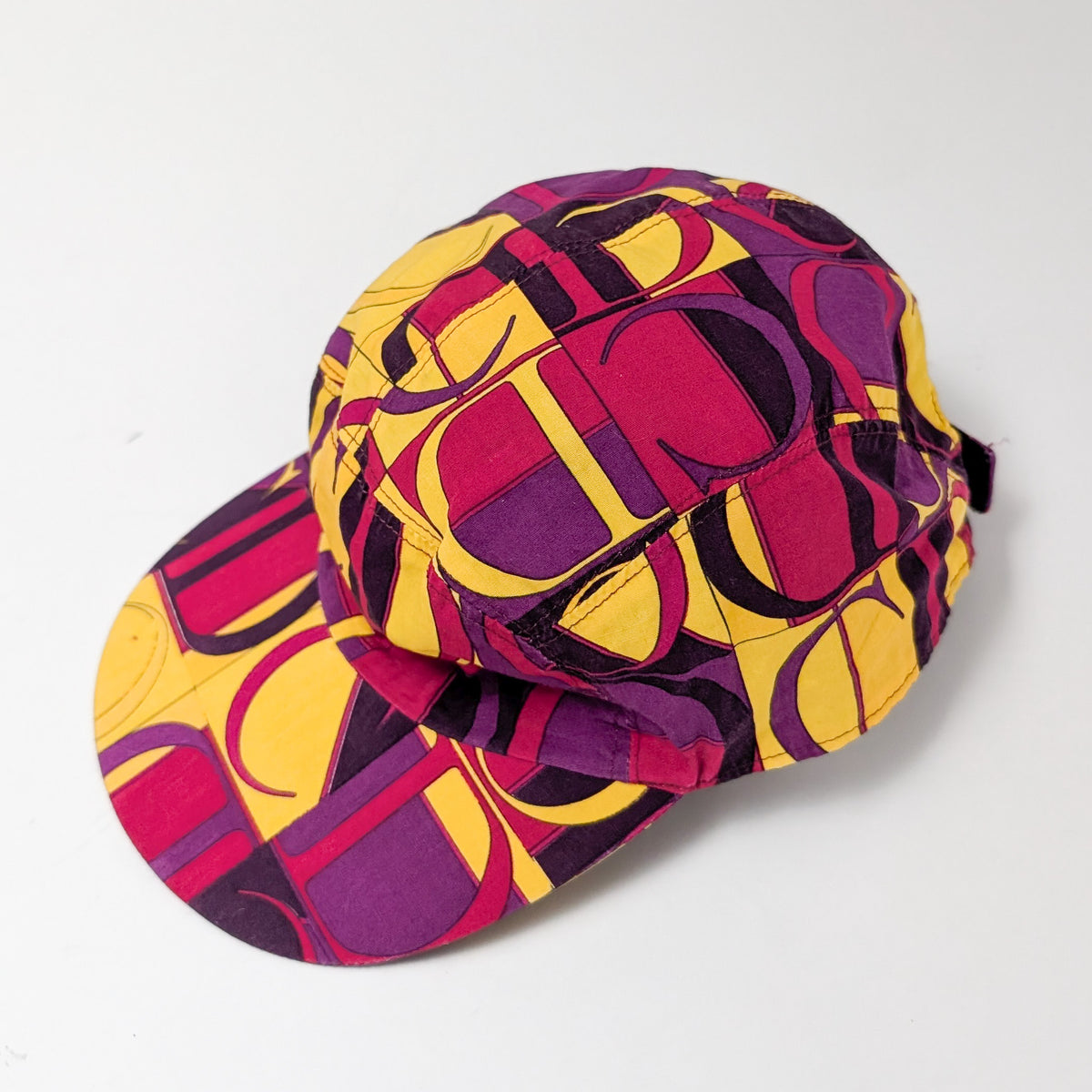 Dior monogram cap by Galliano
