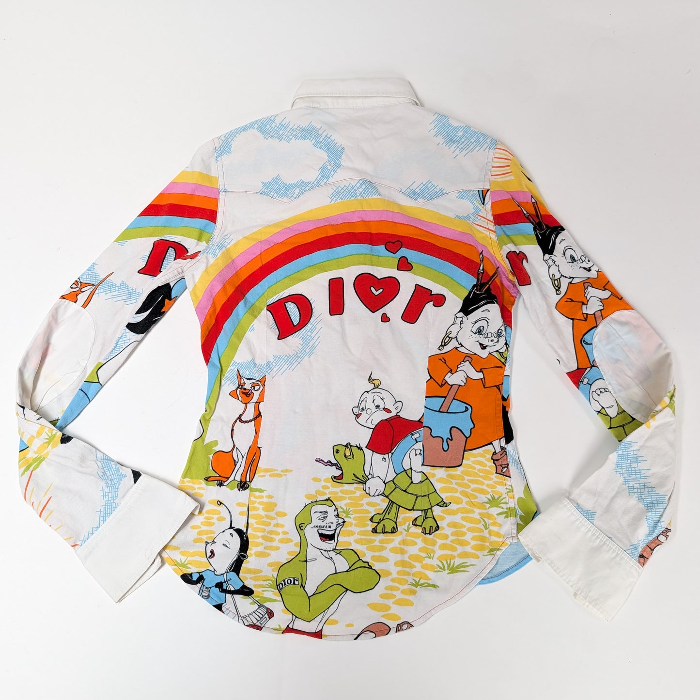 Dior by Galliano shirt - Cartoon Collection 2002