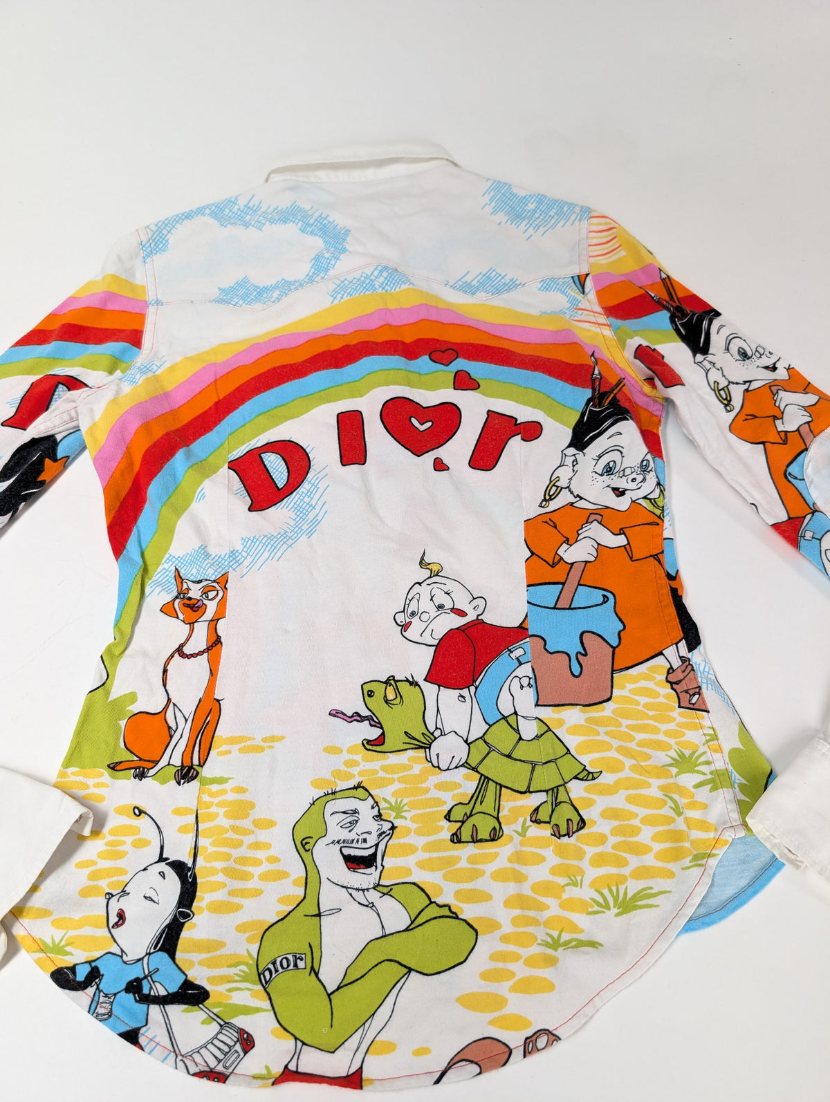Dior by Galliano shirt - Cartoon Collection 2002