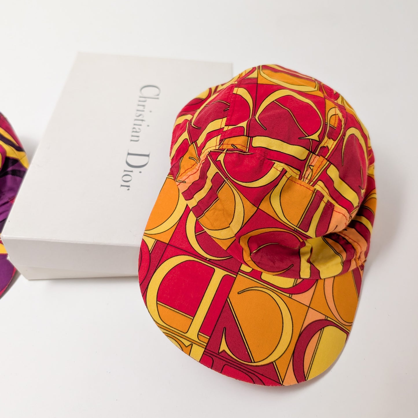 Casquette monogramme Dior par Galliano