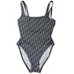 Maillot de bain monogramme bleu trotter S/S2002